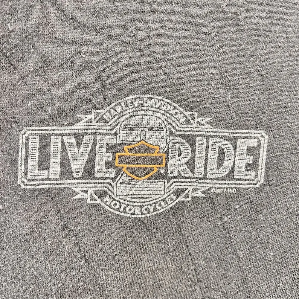 Harley-Davidson Zip Up Jacket featuring a 